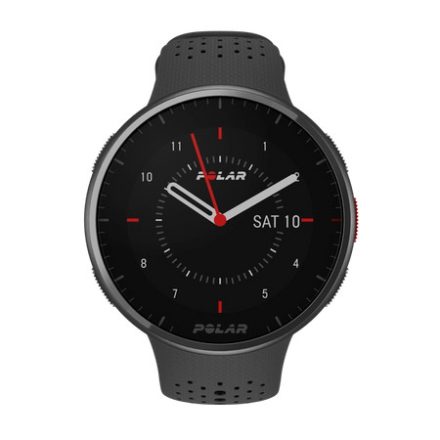 POLAR PACER PRO Carbon szürke H10 HR szettel
