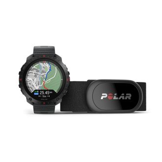 Polar Grit X2 Pro + HR - Éjfekete
