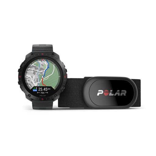 Polar Grit X2 Pro + HR - Éjfekete