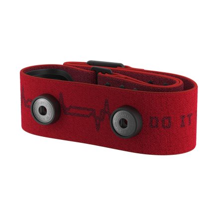 POLAR PRO CHEST STRAP TEXT RED M-XXL