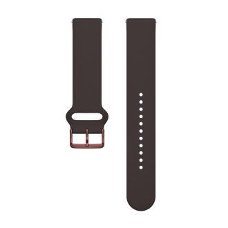 POLAR WRIST BAND 20MM SILICONE BROWN COPPER S-L T