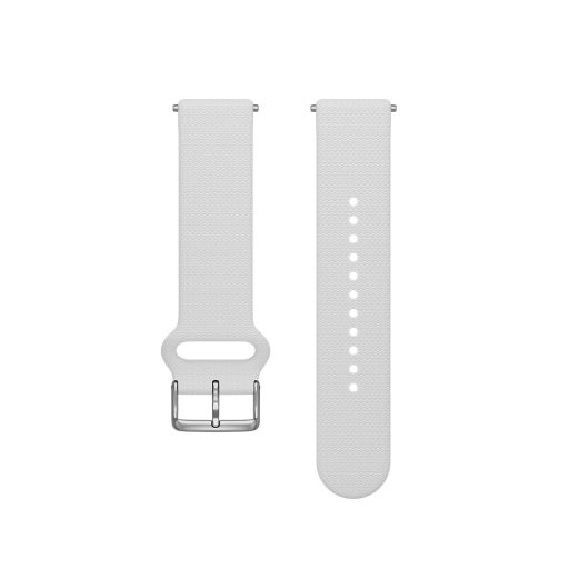 POLAR WRIST BAND 20MM SILICONE WHITE S-L T