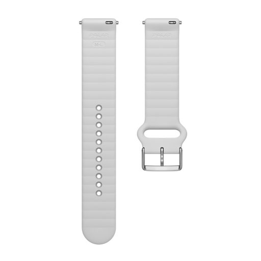 POLAR WRIST BAND 20MM SILICONE WHITE S-L T