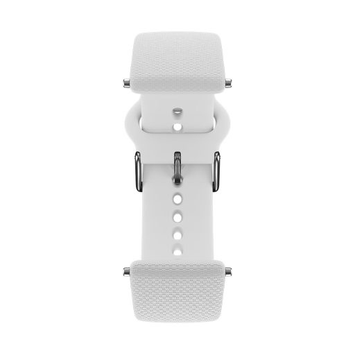 POLAR WRIST BAND 20MM SILICONE WHITE S-L T